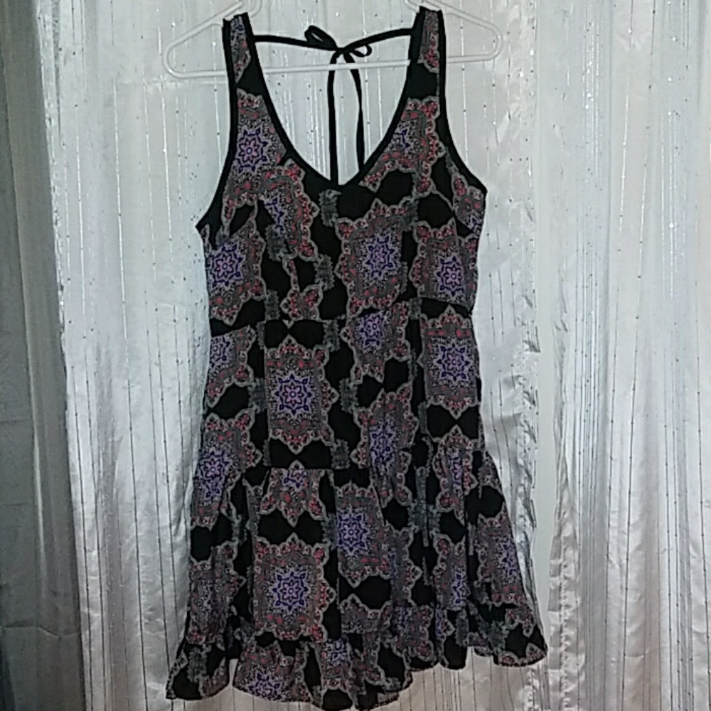 Bohemian dress.